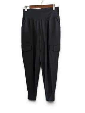 Athleta Venice Cargo Joggers In Charcoal Gray Size S